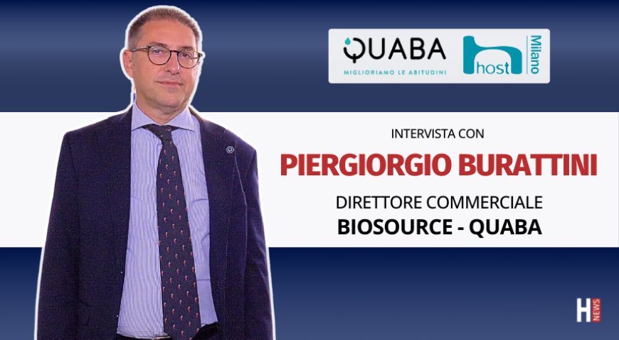 HorecaTv a Host 2025. Intervista con Piergiorgio Burattini di Biosource - Quaba