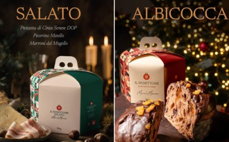 Manuel Maiorano presenta la linea di panettoni artigianali, versione dolce e salata