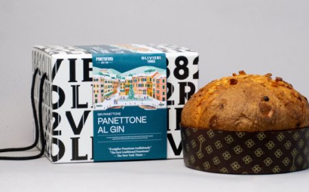 In edizione limitata il panettone che nasce dalla collaborazione tra Olivieri 1882 e Portofino Dry Gin