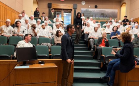 Cristian Santomauro porta l'Ammaccata cilentana al Culinary Institute of America