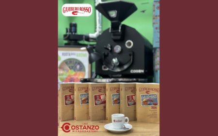 Tre Macinini Gambero Rosso a Caffè Costanzo: il Blend Scugnizzo conquista l'eccellenza