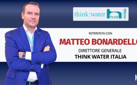 HorecaTv a Host 2025. Intervista con Matteo Bonardello di Think:water Italia