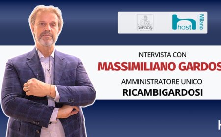 HorecaTv a Host 2025. Intervista con Massimiliano Gardosi di RicambiGardosi