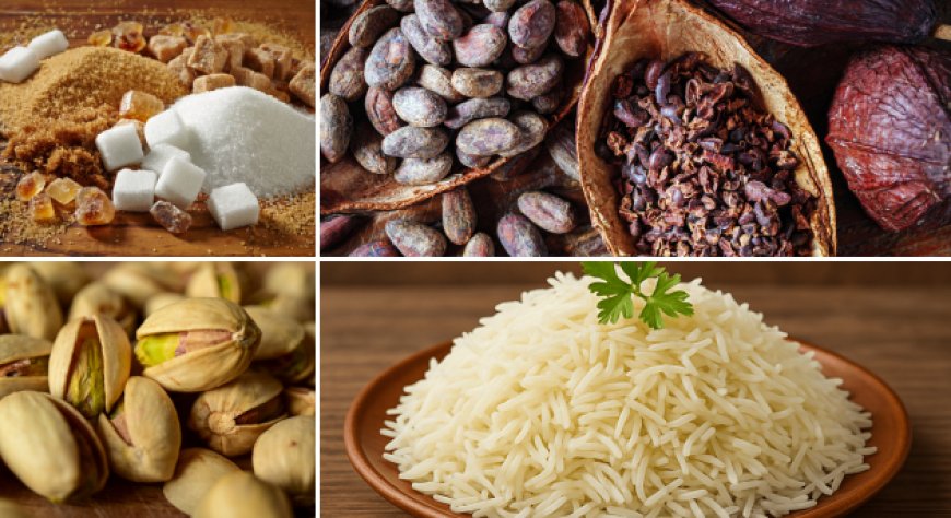 Novità dai principali mercati. Le pillole di Areté su pistacchio, cacao, riso e zucchero