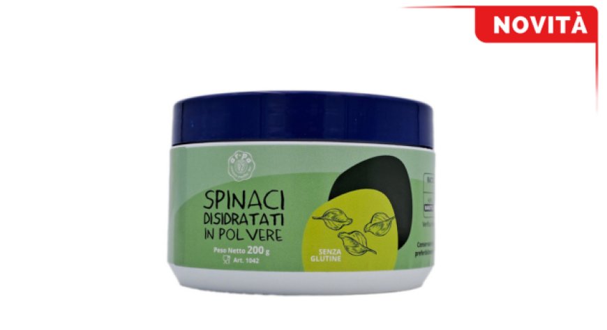 Ar.pa Lieviti introduce un nuovo formato per gli Spinaci in Polvere