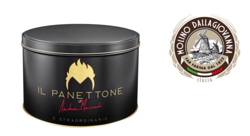 Molino Dallagiovanna presenta il panettone SuperDark firmato da Andrea Mainardi
