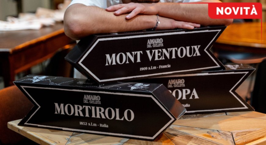 Amaro del Ciclista lancia l'edizione limitata 'Grandi Luoghi del Ciclismo - Le Frecce'