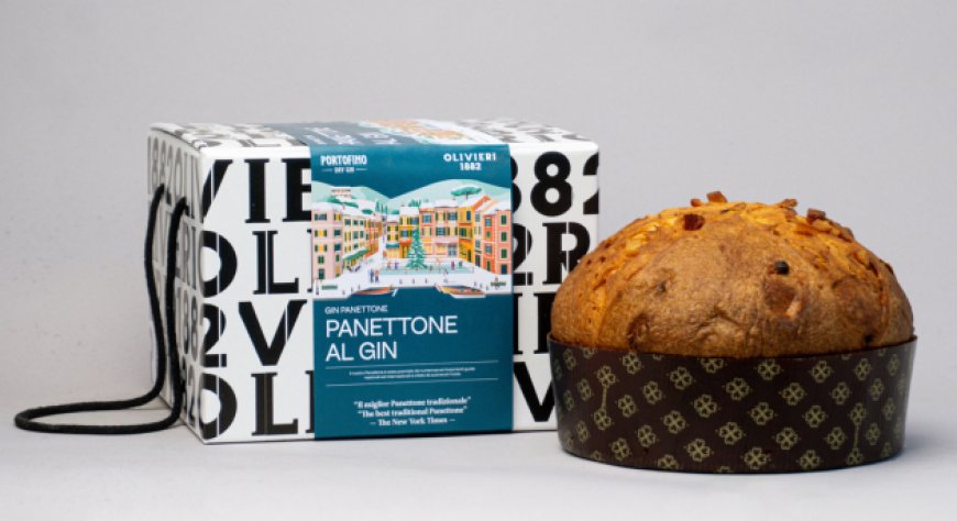 In edizione limitata il panettone che nasce dalla collaborazione tra Olivieri 1882 e Portofino Dry Gin