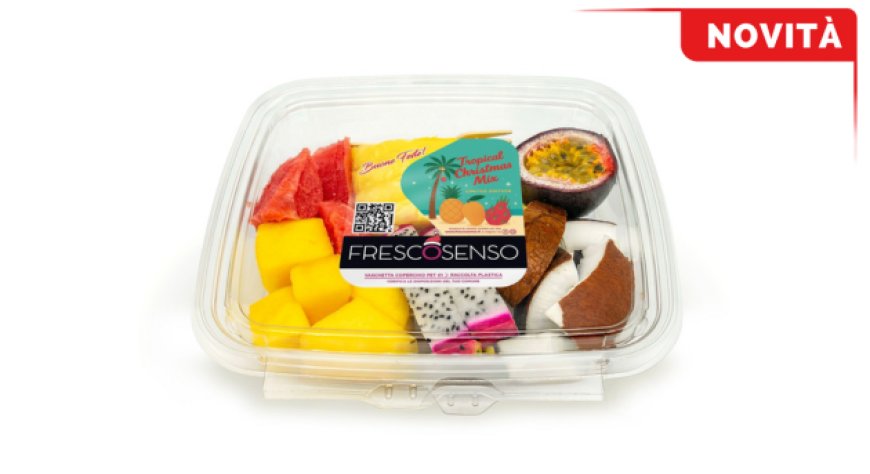 Fresco Senso presenta due mix di frutta tropicale in edizione limitata per le festività natalizie