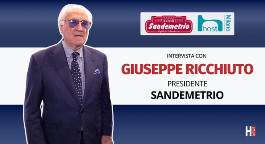 HorecaTv a Host 2025. Intervista con Giuseppe Ricchiuto di Sandemetrio