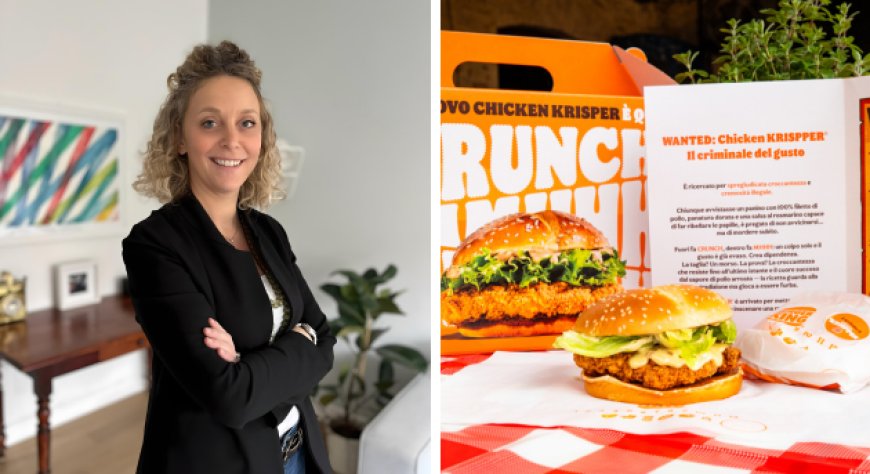 Burger King rilancia sul gusto italiano: Chiara Camerini Porzi svela i progetti 2026