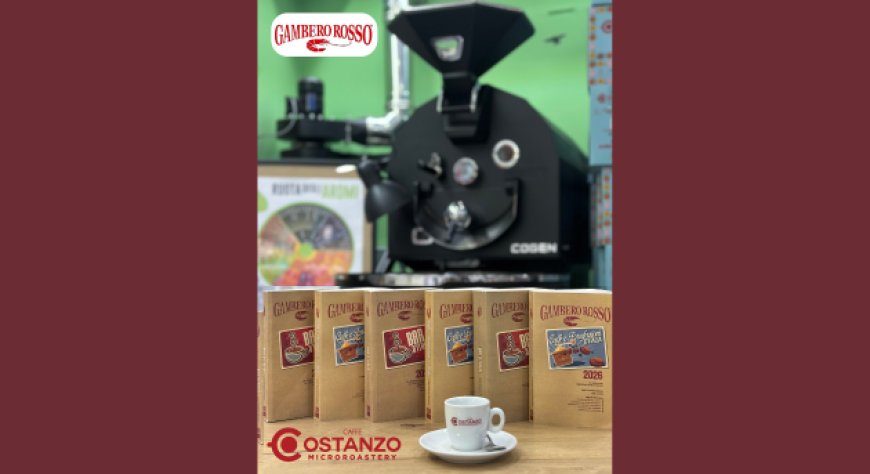Tre Macinini Gambero Rosso a Caffè Costanzo: il Blend Scugnizzo conquista l'eccellenza