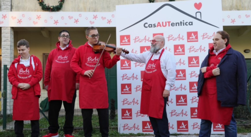 Autogrill sostiene PizzAut con 150mila euro per l'autonomia abitativa dei ragazzi autistici