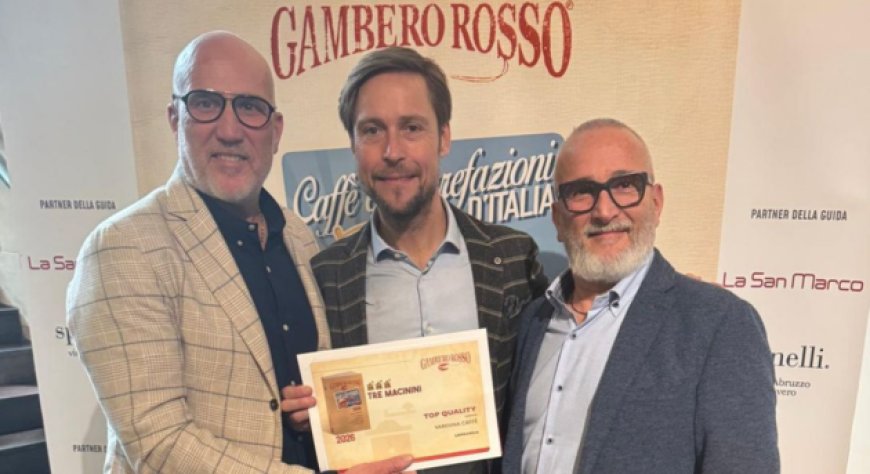 Varesina Caffè nella Guida Gambero Rosso: 3 Macinini per la miscela Top Quality