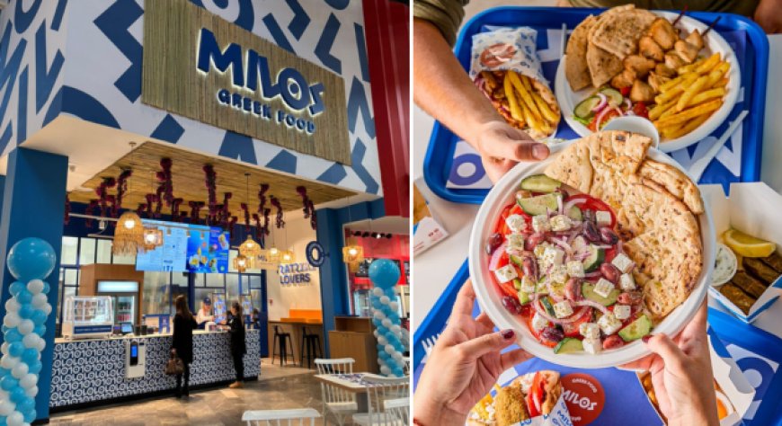 MILOS Greek Food ha aperto il primo locale nell'area di Milano