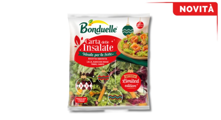 L'insalata conquista gli italiani anche d'inverno: Bonduelle lancia "Squisita" per le Feste