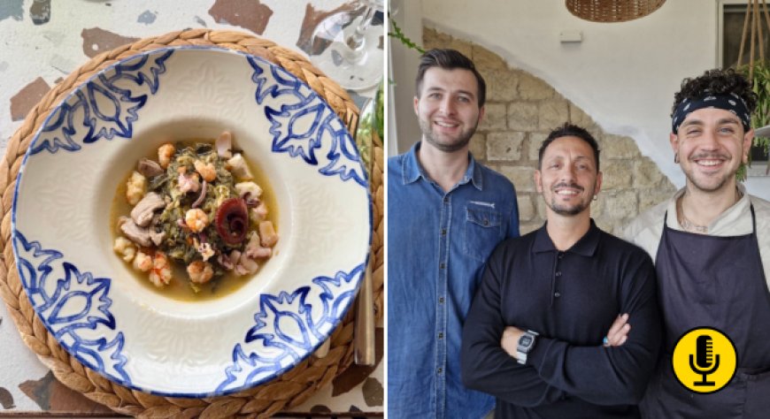 Per Natale Aguglia a Bacoli propone la sua minestra maritata di mare