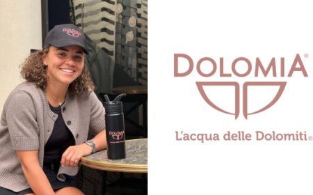 Jasmine Paolini è la nuova ambassador di Acqua Dolomia