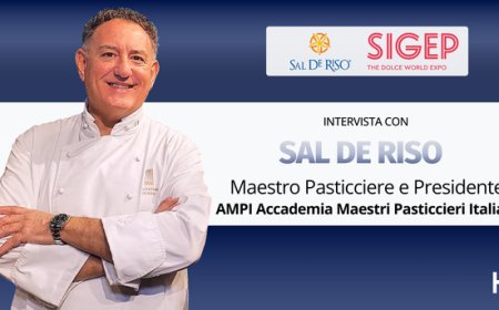 HorecaTv a Sigep 2026. Intervista con il Maestro Pasticciere Sal De Riso