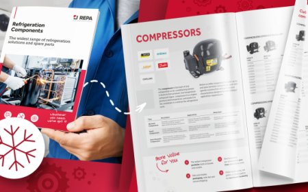 REPA presenta il catalogo componenti per la refrigerazione