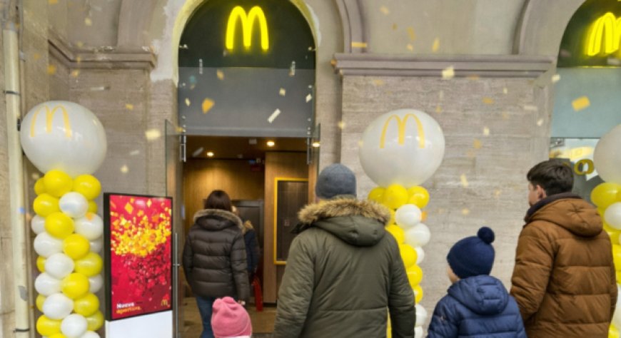 Chef Express inaugura un nuovo McDonald's nella stazione di Salerno