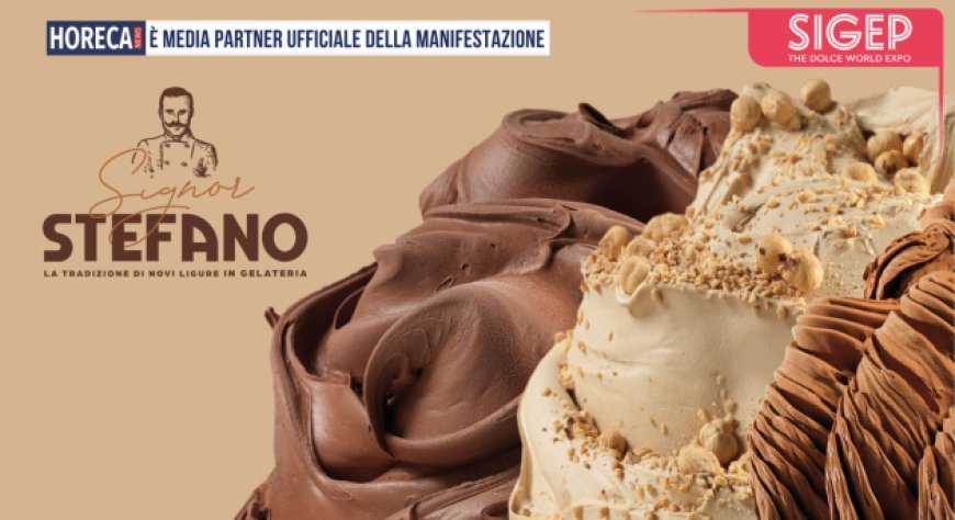 Signor Stefano presenta il rivoluzionario ''Cioccolato Gelato'' a Sigep World 2026