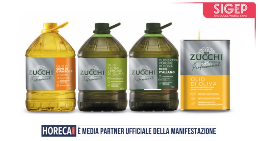 Oleificio Zucchi a Sigep 2026 con la gamma professional