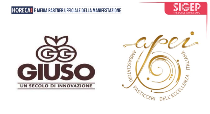 Sigep World 2026: Giuso e APEI insieme per valorizzare la pasticceria d'autore