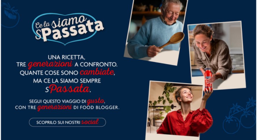 ''Ce la siamo sPassata'': Cirio racconta ricette familiari con nove food creator e un contest