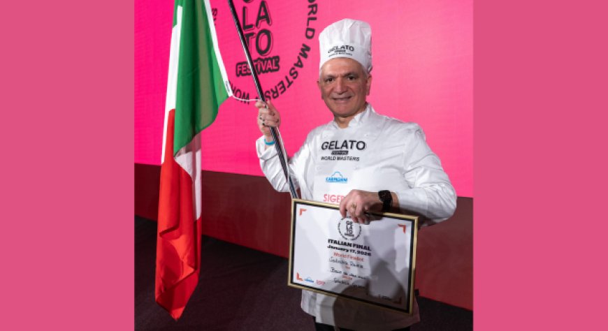Gelato Festival World Masters: il calabrese Salvatore Ravese vince la finale italiana