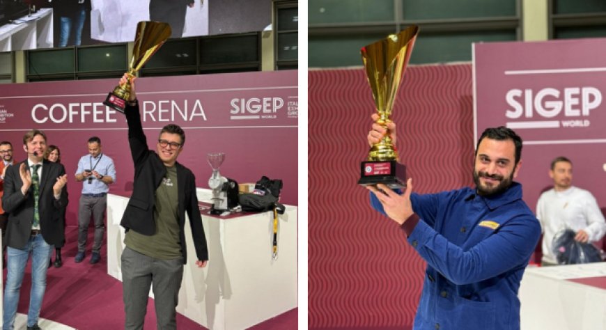 Campionati Italiani Baristi a Sigep 2026: proclamati i vincitori Latte Art e Roasting