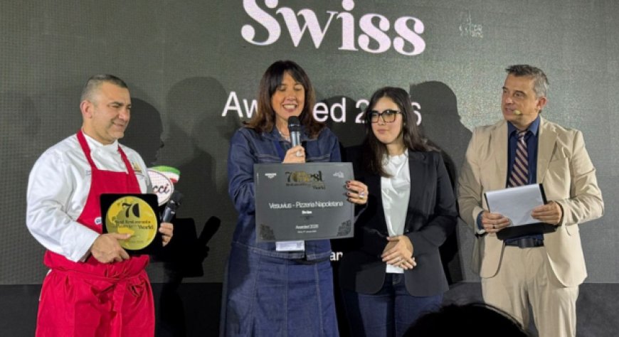 Vesuvius Taste Experience tra i 70 migliori ristoranti con pizzeria al mondo