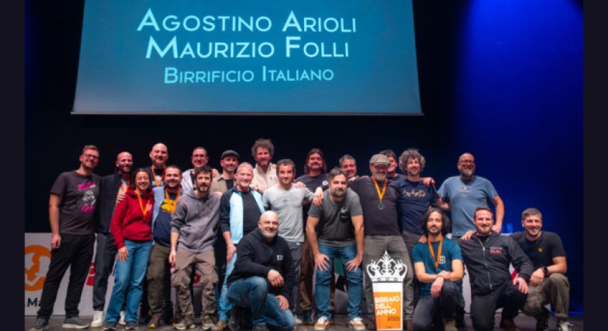 Agostino Arioli è Birraio dell'Anno