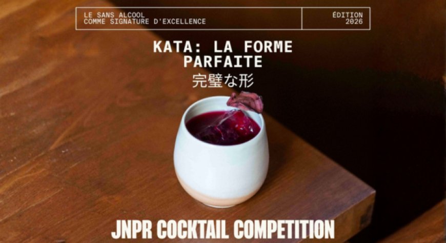 JNPR Cocktail Competition 2026: iscrizioni aperte per il contest internazionale di mixology analcolica