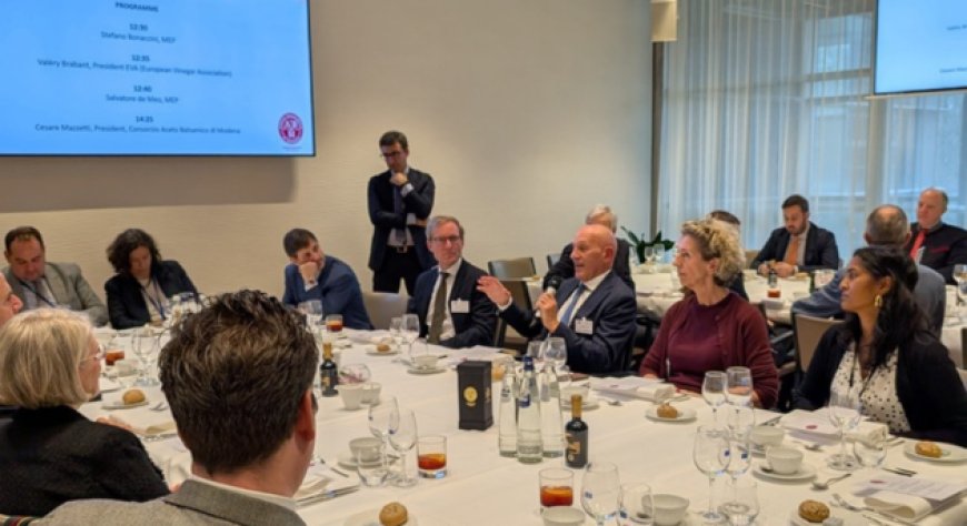 ''Modena Balsamic Genius'' protagonista al Parlamento Europeo tra cultura e istituzioni