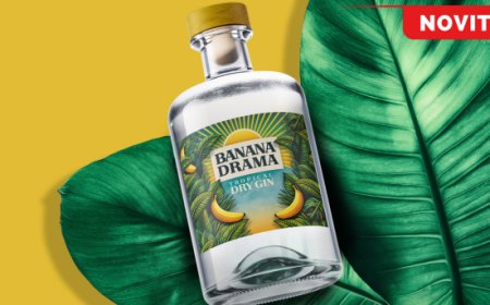 Banana Drama Tropical Dry Gin, primo capitolo della nuova gamma CU.GIN.