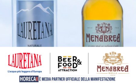 Lauretana e Menabrea insieme a Beer&Food Attraction 2026