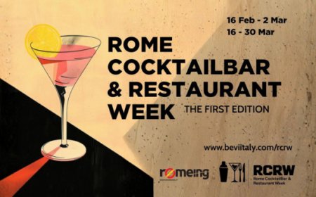 Rome CocktailBar & Restaurant Week: il nuovo evento che celebra la mixology e la ristorazione romana