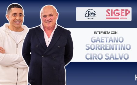 HorecaTv a Sigep 2026. Intervista con Gaetano Sorrentino e Ciro Salvo allo stand Sorì Italia srl