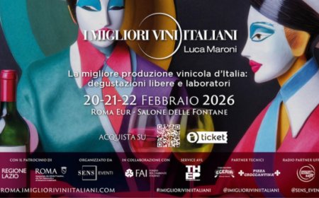 Roma capitale del vino: al via I Migliori Vini Italiani di Luca Maroni