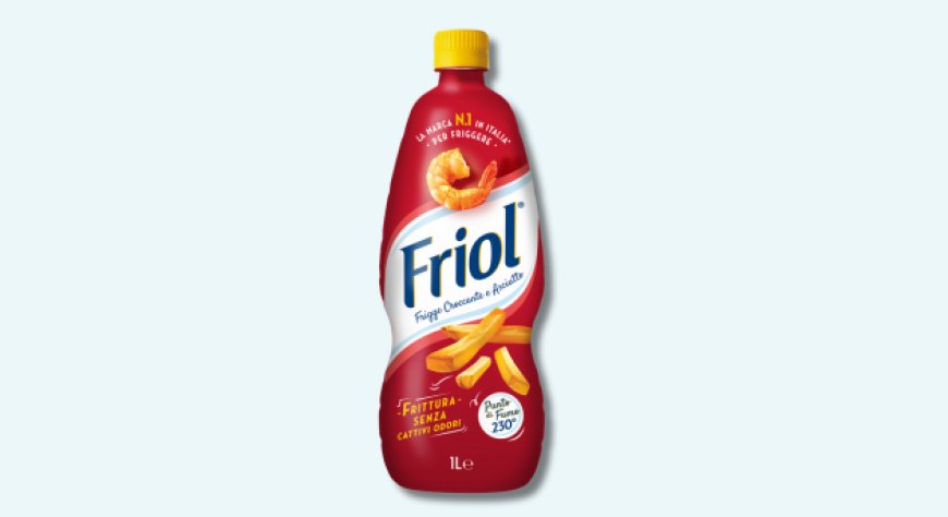 Friol: nuova visual identity per l'olio leader della frittura italiana