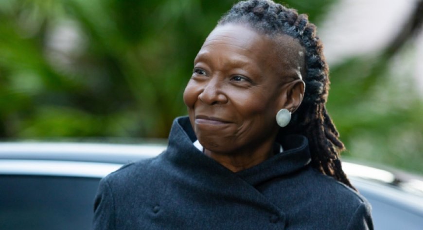 Whoopi Goldberg porta il Parmigiano Reggiano sul set di Un posto al sole