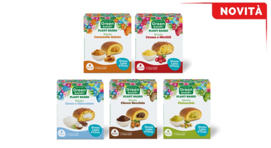 Italian Green Bakery rinnova il packaging delle brioche 100% vegetali