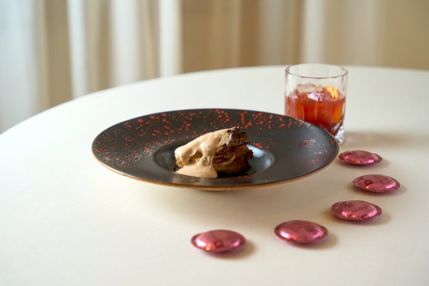 Chef Alessandro Dal Degan firma un menu di sei portate stellate con caffè Nespresso Professional