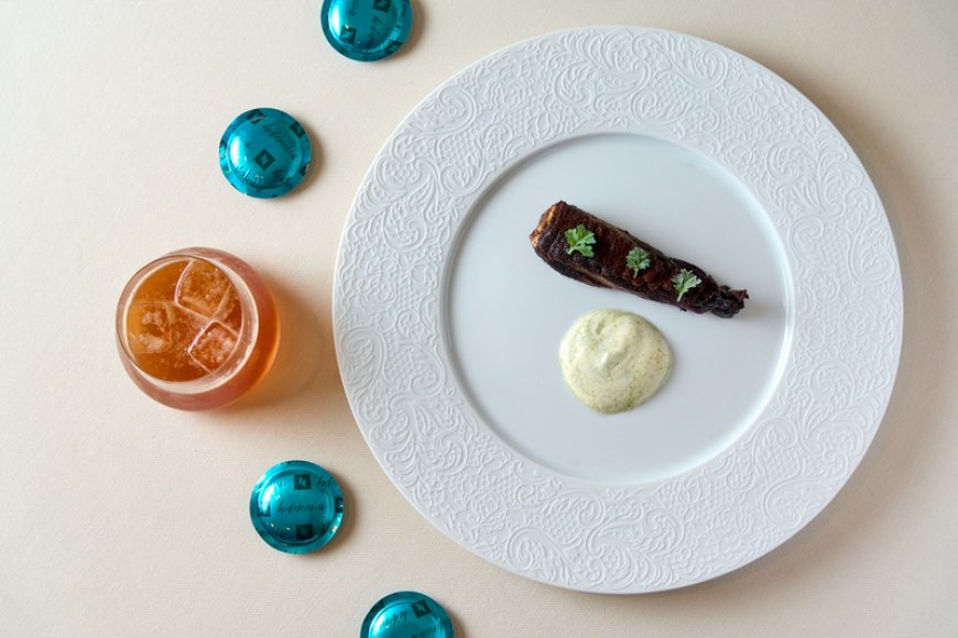 Chef Alessandro Dal Degan firma un menu di sei portate stellate con caffè Nespresso Professional