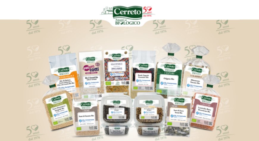 Cerreto Bio, 50 anni da protagonista del biologico italiano