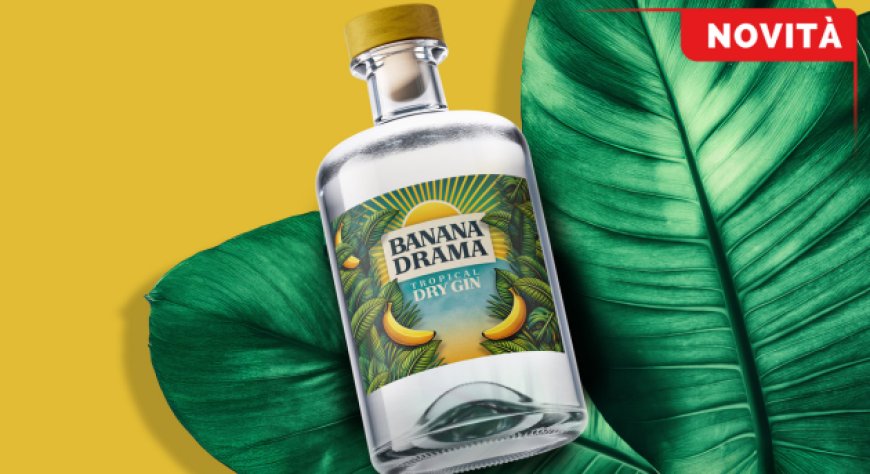 Banana Drama Tropical Dry Gin, primo capitolo della nuova gamma CU.GIN.
