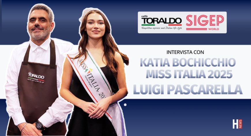 HorecaTv a Sigep 2026. Intervista con Luigi Pascarella e Katia Bochicchio allo stand Caffè Toraldo
