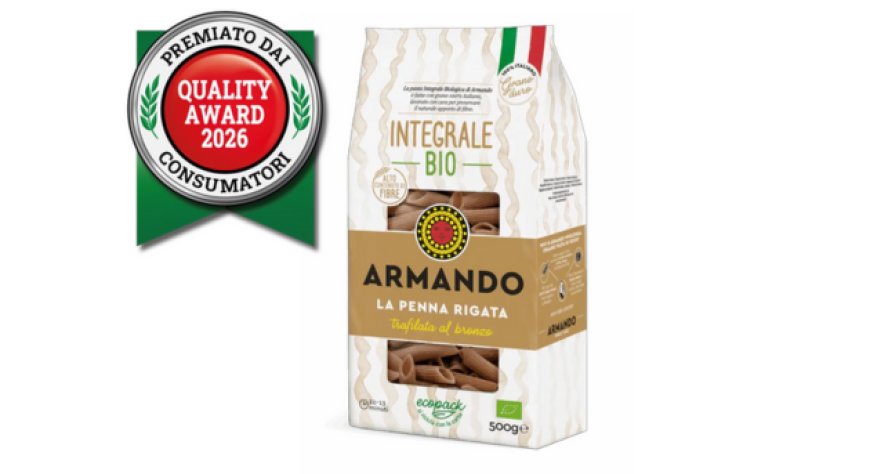 Pasta Armando premiata ai Quality Award: riconoscimento alla qualità italiana
