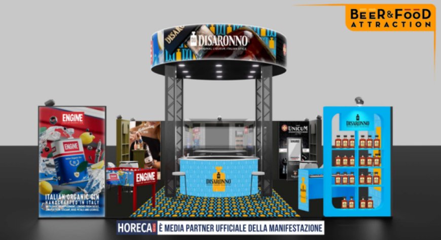 Beer&Food Attraction 2026: Disaronno protagonista con il concept ''The Dolce Side of Life''